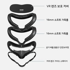 오큘러스퀘스트2 키위 가죽안면폼 5종 세트 2세대