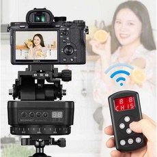 카메라 전동 헤드 삼각대 짐벌 촬영 방송 전동식 장비, 1개, M4ㅣ스탠드 삼각대 포함