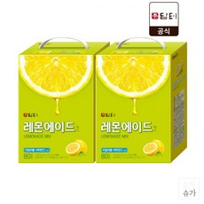 담터 1+1 레몬에이드 믹스 15g x 80개입