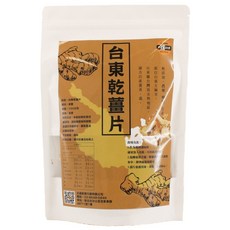 太禓食品 台東乾薑片, 嚴選台東老薑 低溫乾燥 保留香味 料理煮茶都OK, 100g, 1包