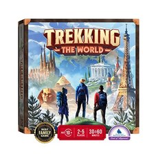 트레킹 더 월드 패밀리 보드 게임 Trekking The World