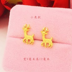 순금귀걸이장미