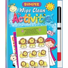 Bumper Wipe Clean Activities [With Marker] Spiral, Lion Hudson