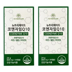 뉴트리메이드 코엔자임Q10 800mg, 2개, 30캡슐