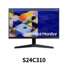 삼성전자 S24C310 신모델 IPS 60cm 컴퓨터 모니터 75Hz IPS LED 베젤리스 F24T350 후속모델 (재고보유-당일출고)