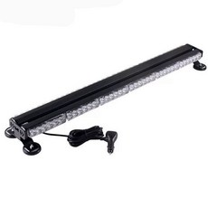 차량 차량용 LED 구급차 공사 경광등 라이트 경고 싸인카, 1개, 4단 자석 60CM