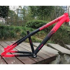 산악 자전거 프레임 4X거리 DJ BMX PUMP TRACKALL 합금차대 XPRO, 01 블랙+핑크 한 대