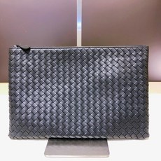 보테가베네타 인트레치아토 미디움 클러치-다크브라운 522430 V001N 2006