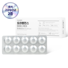 클리너리 오라밸런스 브레스 케어, 30정, 1개