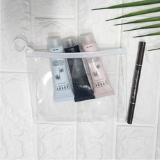 잼잼스토어 PVC 투명 칼라링고리 슬라이드 지퍼백 백색 8가지사이즈, 1개, 100매입