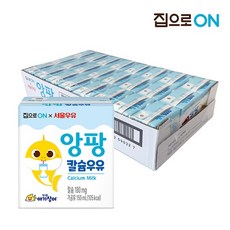 핑크퐁 멸균우유 150ml x 24개입, milk, 24개