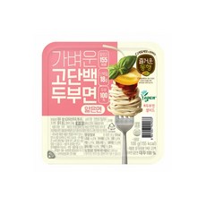 (냉장)[즐거운동행]가벼운 고단백두부면(얇은면)100g