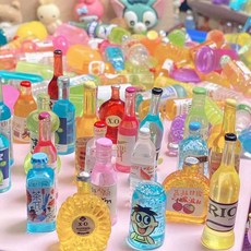 위스키미니어쳐 맥주집 양주 주점 인테리어 소품 20개세트 장난감, 1개, 24. 비야광 100개+10개+접착제