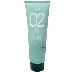 아모스 녹차실감 팩 250ml 인텐시브 모이스처 탈모 트리트먼트, 1개