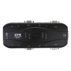 ZLD 4포트 VGA 모니터 키보드 LCD TV 모니터 스위치 상자, 1개