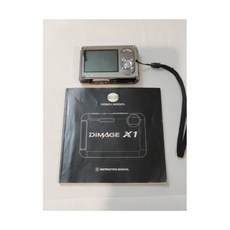 Konica Minolta DiMAGE X1 8.0MP Digital Camera Tested 작업 및 사용설명서, 1개