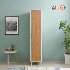 샵그집 비슈 틈새옷장400, 화이트/A타입(봉1개)