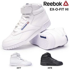 리복 클래식 EX-O-FIT HI레이디스 스니커즈 남성 유니섹스 CLASSIC단조(Reebok클래식 레더 진짜 가죽 347