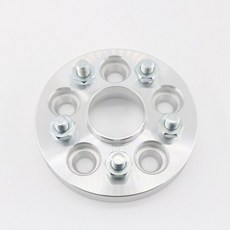 허브스페이스 휠 스페이서 어댑터 알루미늄 PCD 5x114.3 5x4.5 인치 CB 64.1 두께 15mm 20mm 스터드 12x1.5 자동차 림 액세서리 2 개, [01] 15mm, 2개