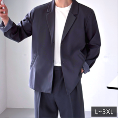 이브 남성용 오버핏 싱글 블레이져 자켓 (6102-1)