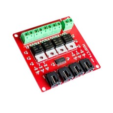 Royalways 4 채널 Mosfet 스위치 모듈 4 Route Mosfet 버튼 Irf540 V2.0