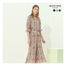 [마넬뉴욕] [marnelle NEWYORK] 썸머 쉬폰 4종 세트(블라우스2종+팬츠2종)
