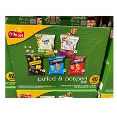 프리토레이 퍼프 & 팝믹스 46입 Frito Lay Puffed & Popped Mix 46 ct