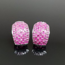 루비천연원석귀걸이