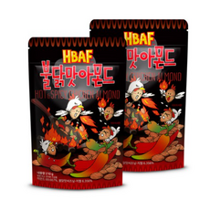 HBAF 불닭맛 아몬드, 210g, 2개