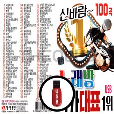 [더올스] 정품 USB / SD 노래방 국가대표 100곡, USB(차량용)
