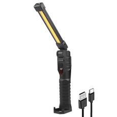 LED 작업등 7 기어 관리 전원 용량 표시기 타입-C USB 충전식 야외 자동차 수리용, 01 A, 1개
