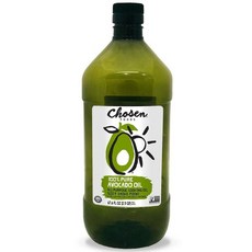 Chosen Foods 아보카도 오일 대용량 2리터 베이킹 튀김요리 소스 드레싱 마리네이드, 1개, 2L