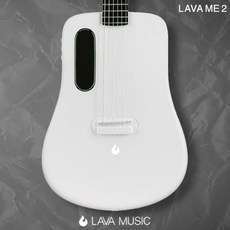 LAVA ME2 White L2 FreeBoost Ver | 카본기타 라바기타 라바미2 프리부스트 부산 삼광악기