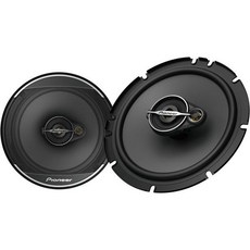Pioneer 파이오니어 A 시리즈 표준 TS-A1671F 3방향 동축 자동차 오디오 스피커 풀 레인지 선명한 음질 간편한 설치 및 향상된 저음 응답 블랙 골드 색상 6, 동축 - 6.5인치 미국직구