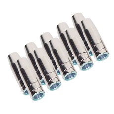 코리아나 논가스 용접기용 미그팁 0.9mm mig tip 토치부품 소모품, 10개, 미그노츨