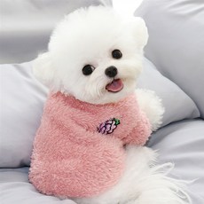 케이에이치마케팅 겨울 비곰 테디 보메셔너리 요크 여름 팔찌 컵, 핑크, M등 롱 25 （건의 4-5근 ）