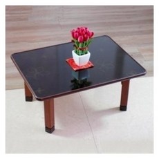 한일 블랙하이그로시 다용도상(소)60x48/공부상/밥상, 상세내용표시