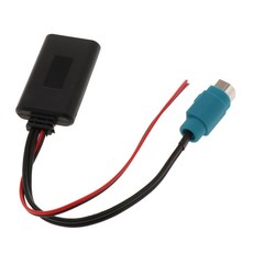 Zeyuan 알파인 시리즈를위한 Bluetooth 오디오 라디오 입체 음향 MP3 음악 AUX 케이블 접합기, 1개