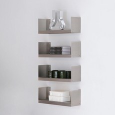 비초에 랙 렉 진열장 스테인레스 벽선반 벽걸이 수납 거실, A. 40x15x15cm