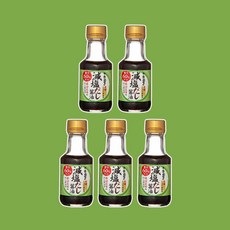 테라오카 가문의 저염 다시 간장, 5개, 140ml