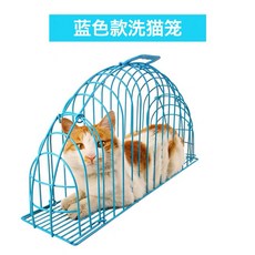 펫 강아지 고양이 드라이룸 건조기 털말리기 에어샤워 에어탱크 애견, S 트럼펫: 4근 이내 고양이에게 적합, 블루(굵게 보강), 1개