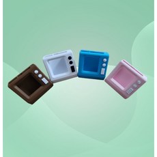 샤오미 블루투스 온습도계 2세대 디지털 미니 온도계 전용 거치대, 1개, 전용 거치대 하늘