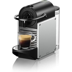 드롱기 커피머신 De'Longhi Nespresso EN 124 EN124.S capsule machine Pixie 1260 W side walls aluminum made of, Mit Seitenpanels aus recycelte, EN124