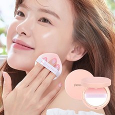 [피치씨] 꿀복숭아 쿠션, 상세설명 참조, 01. 아이보리