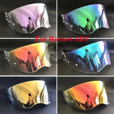 바이크안경 방풍 MTB 고글 SHOEI HORNET ADV 랠리용 CNS2 헬멧 쉴드 UV 보호 카스코 모토 바이저 차양, 11.Rainbow Red