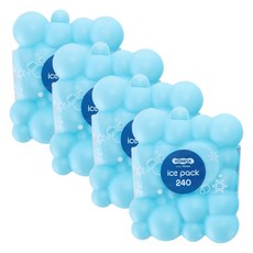 코멕스 아이스탱크팩 버블 소 240ml, 1개입, 4개