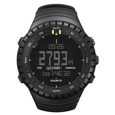 순토 코어 올 블랙 밀리터리 남성용 아웃도어 스포츠 시계 SS014279010