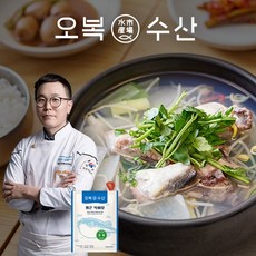 [KT알파쇼핑][오복수산] 맑은 복어탕(650g) 3팩, 650g
