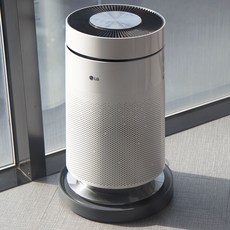 네이처안 LG퓨리케어 공기청정기받침대 싱글 1단, 1개, 그레이