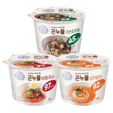 매콤하고 시원한 김치말이육수와 탱글탱글한 곤약면의 조화! 오뚜기 곤누들 김치말이 196g 6개